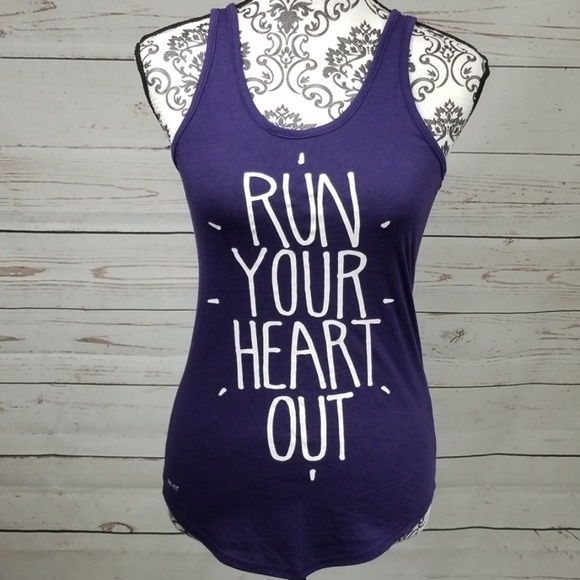 Nike Tops - Nike "Run Your Heart Out" Tank